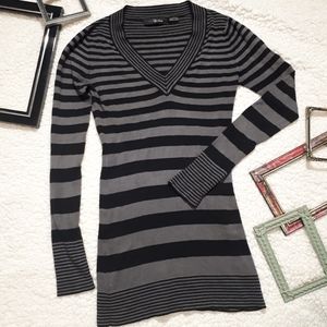 Striped sweater dress ❄